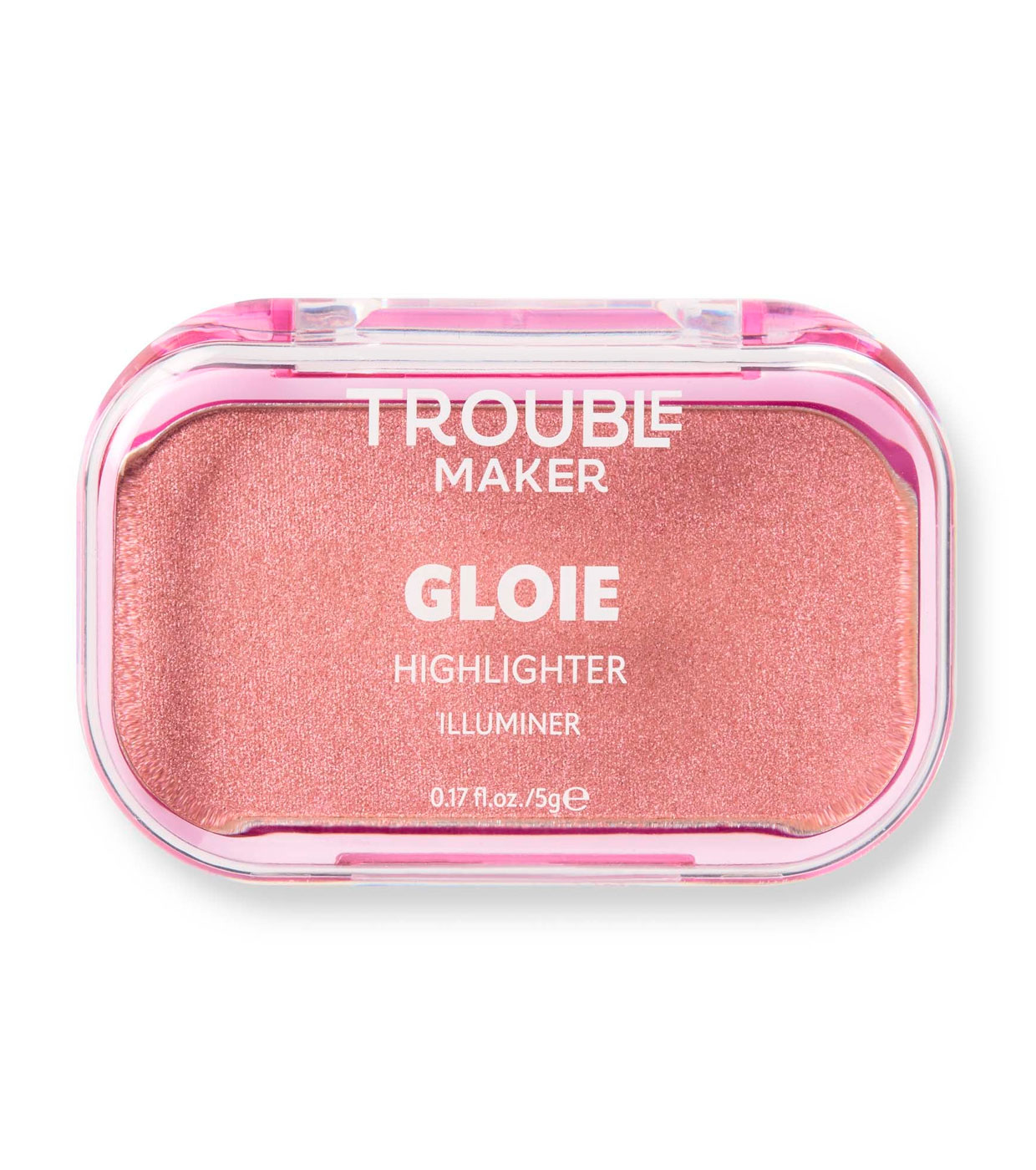 Trouble Maker - Iluminador em pó Gloie - Beam Town Pink