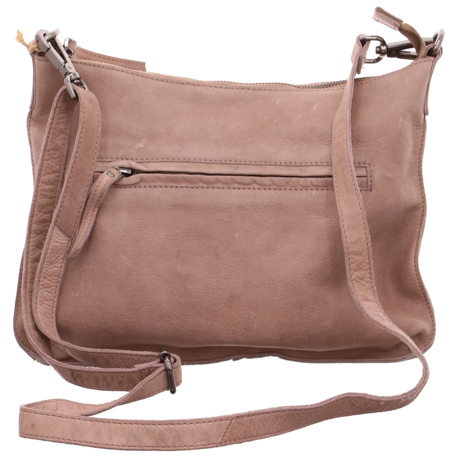 BEAR DESIGN Umhängetasche Taupe Leder