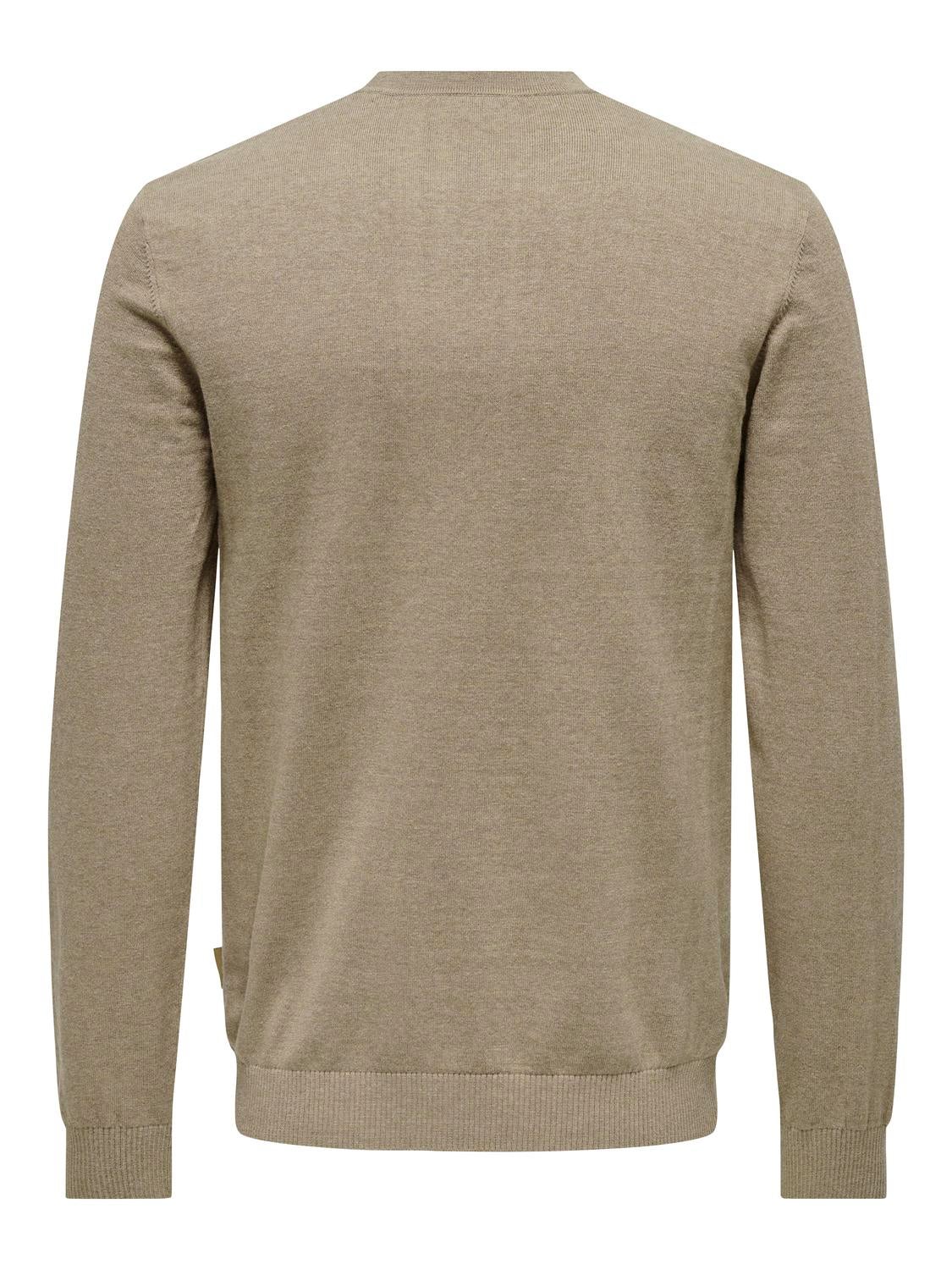ONSLOUI Pullover Desert Taupe