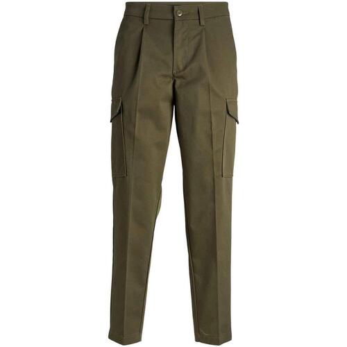 Jack & Jones - JPSTBILL JJCLEAN TAPERED CARGO Verde
