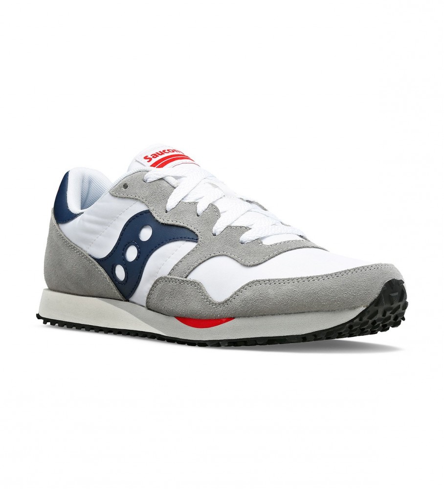 Tênis Saucony DXN Trainer Vintage Branco/Cinza