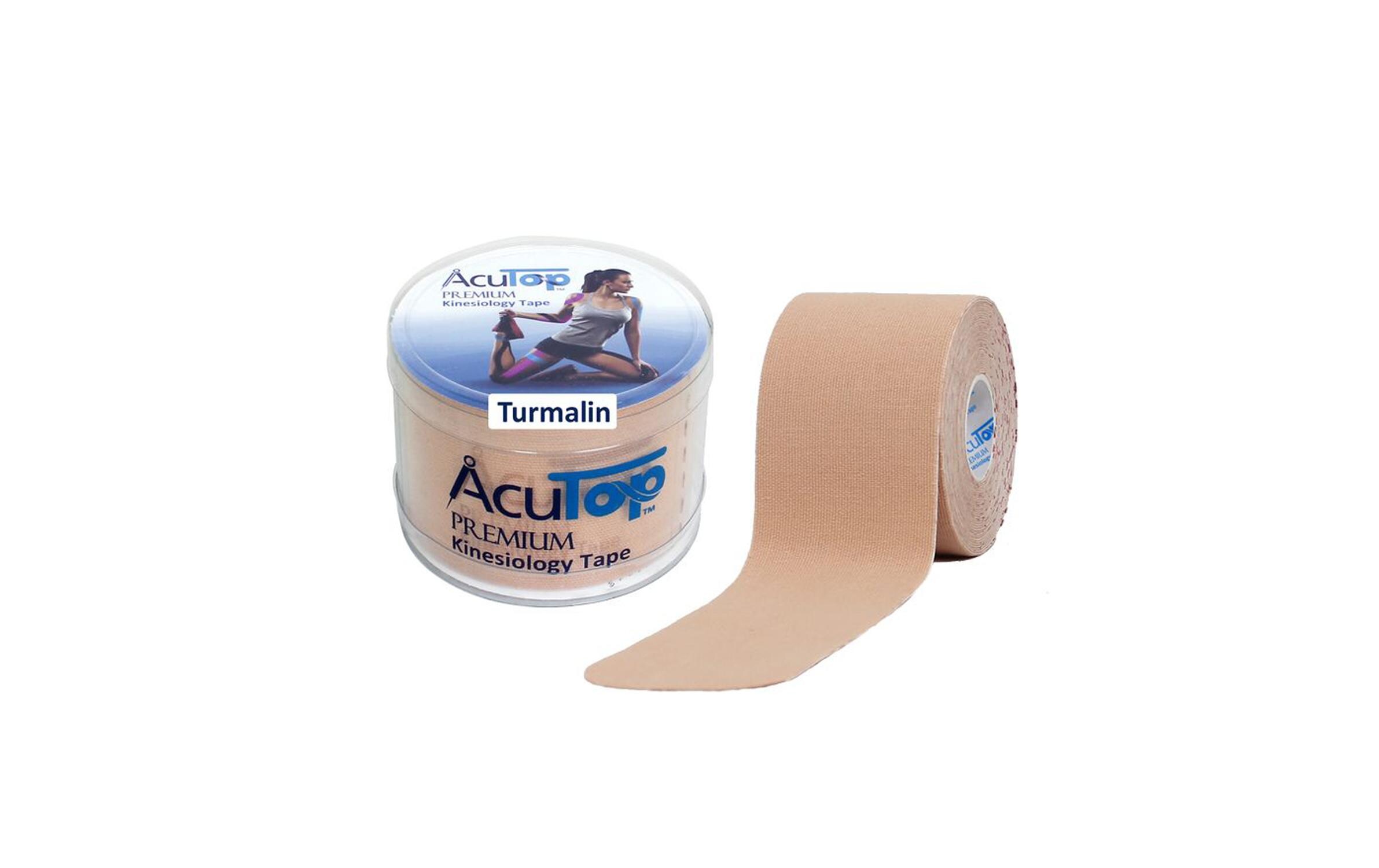 Premium Turmalin Tape 5 cm x 5 mMit Turmalinkristallen hauchdünn beschichtetes Tape