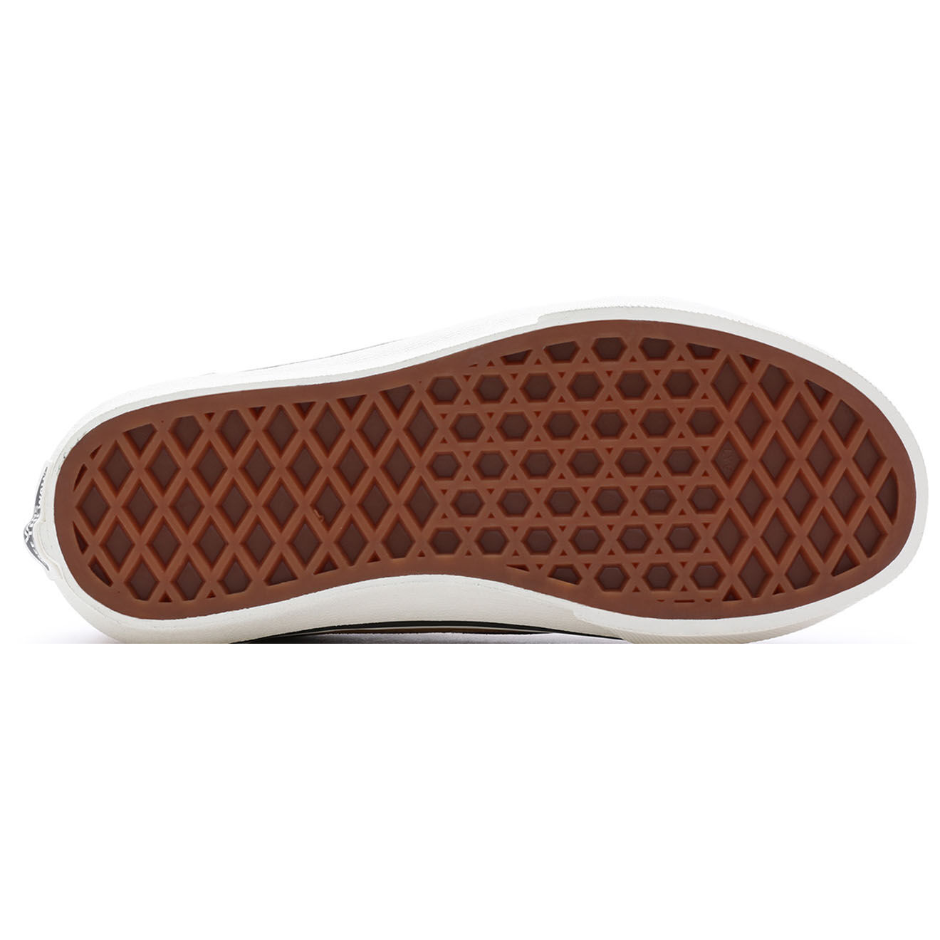 Vans Baskets en Velours de Cuir Old Skool cognac