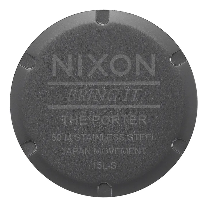 Nixon Montre Porter Leather | Camel