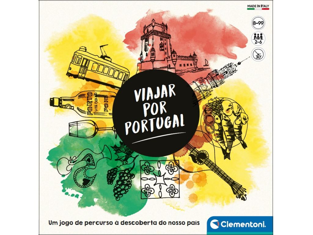 JOGO VIAJAR POR PORTUGAL CLEMENTONI