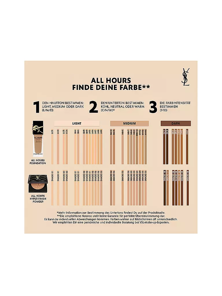 YVES SAINT LAURENT All Hours Hyper Finish 09 braun