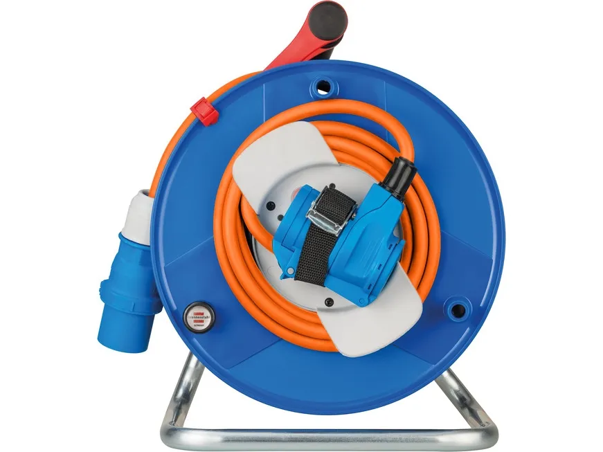 Brennenstuhl 1182470100, Sort, Blå, Orange, Rød, Plast, 23 m, IP44, 225 mm, 290 mm