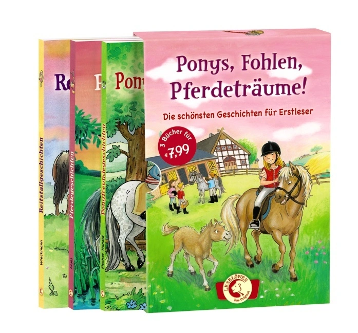Ponys, Fohlen, Pferdeträume!, 3 Bde.