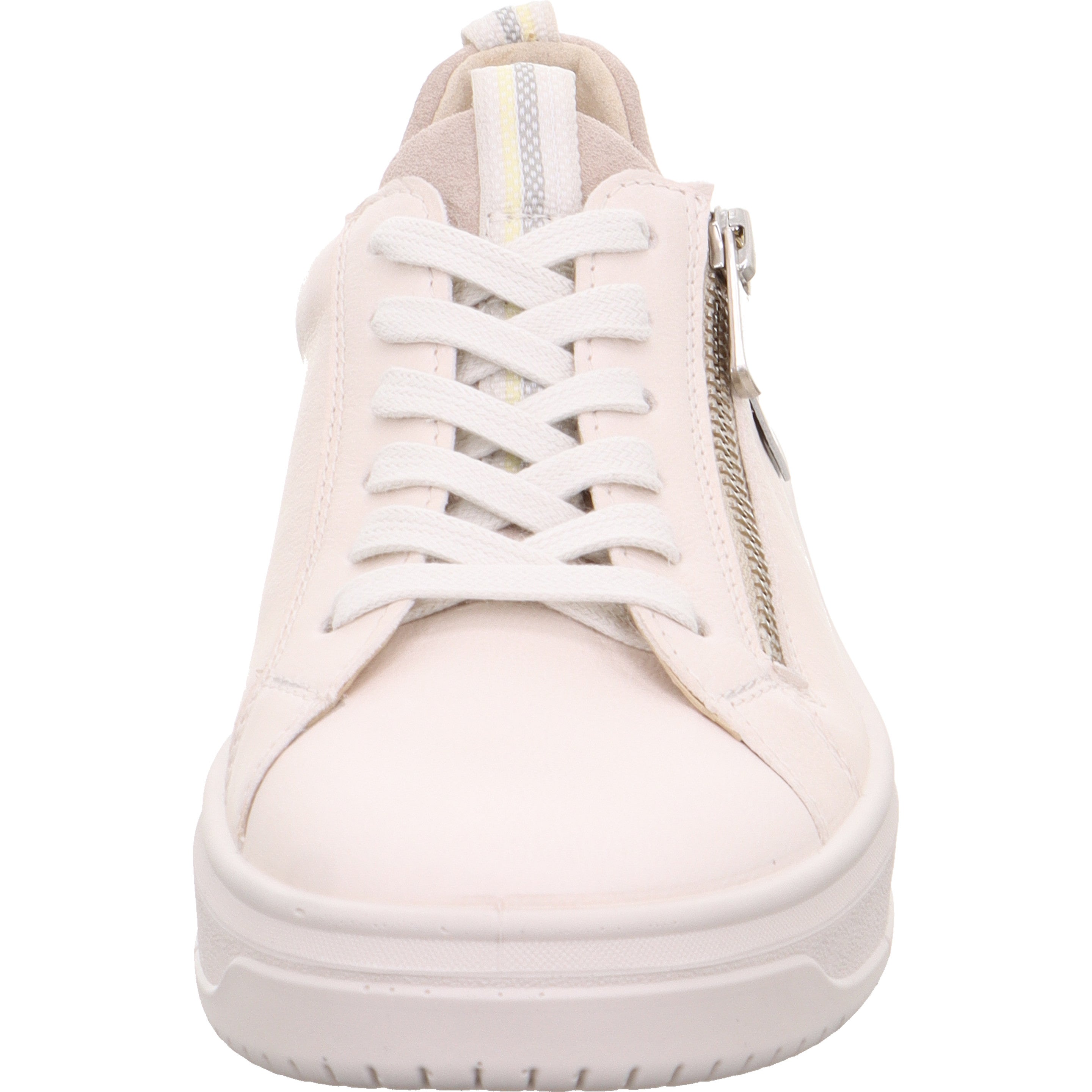 legero REJOISE Damen  Sneaker low mit Reißverschluss - Farbe: Soft Taupe - Größe: 6.5