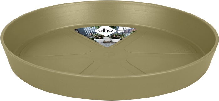Elho plantenschotel Loft Urban groen D 27,6 H 3,6 cm