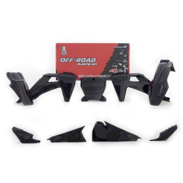 RTECHMX - Kit plastique Husqvarna TC/FC/TX/FX (2018-2022) - RKITHSQNR0599 Noir
