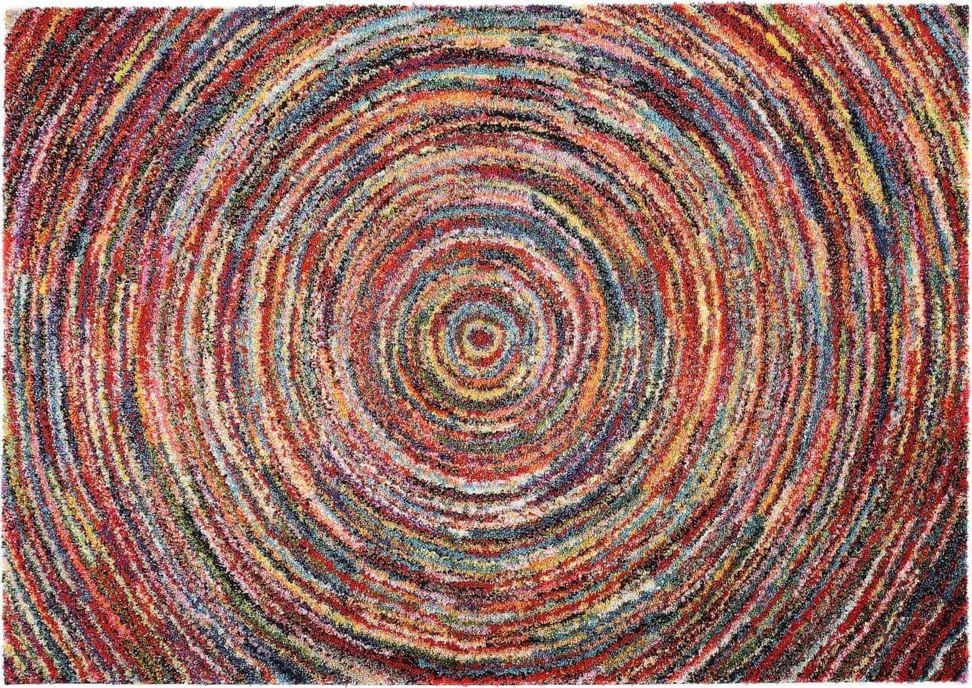 Hochflorteppich SIXTEEN ROUND, Ø ca. 160cm