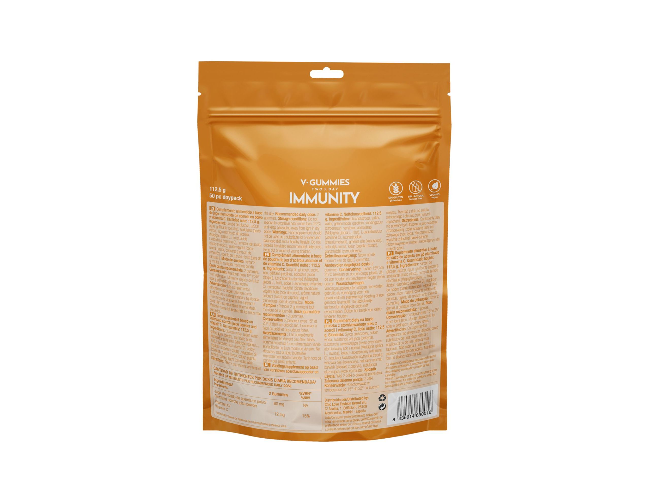 GOMAS IMUNIDADE V-GUMMIES IMMUNITY