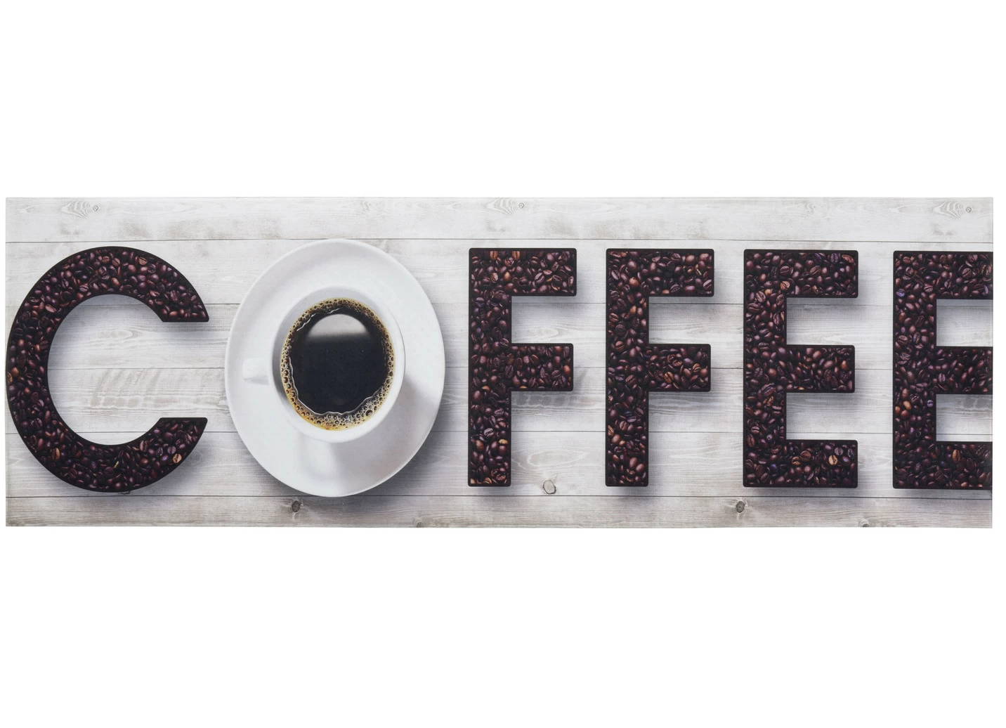 Küchenläufer Kaffee, strapazierfähig