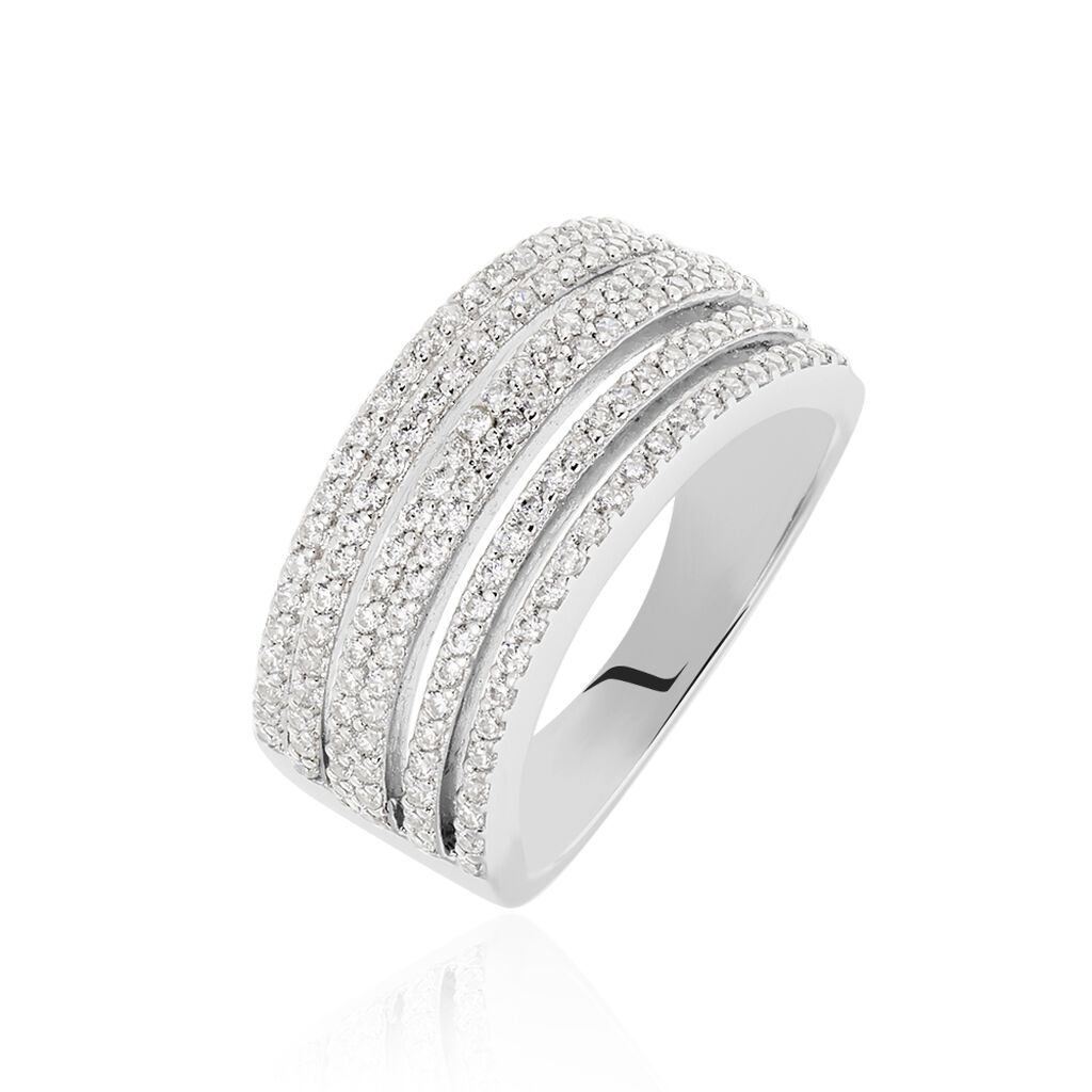 Bague Ilyana Argent Oxyde De Zirconium