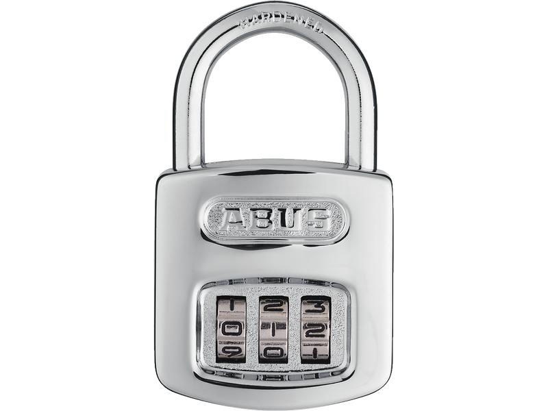 Abus Zahlenschloss 160/40 Silber Vorhängeschloss