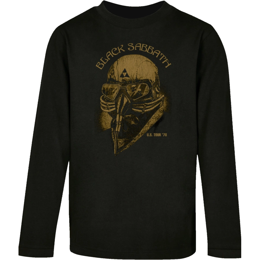 F4NT4STIC Longsleeve Shirt Black Sabbath US Tour 1978 Black schwarz