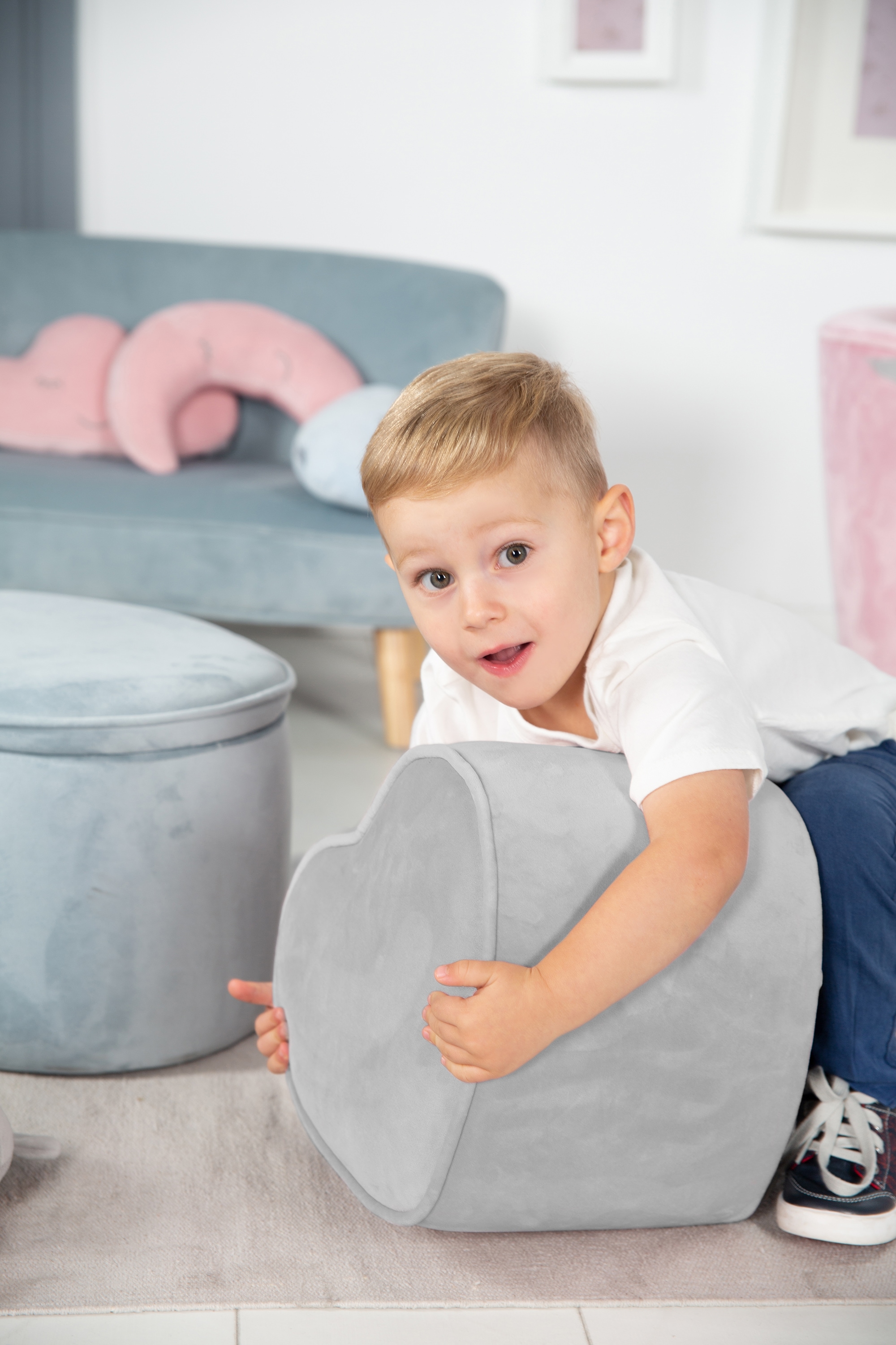 roba® Kinderhocker »Lil Sofa« in Herzform