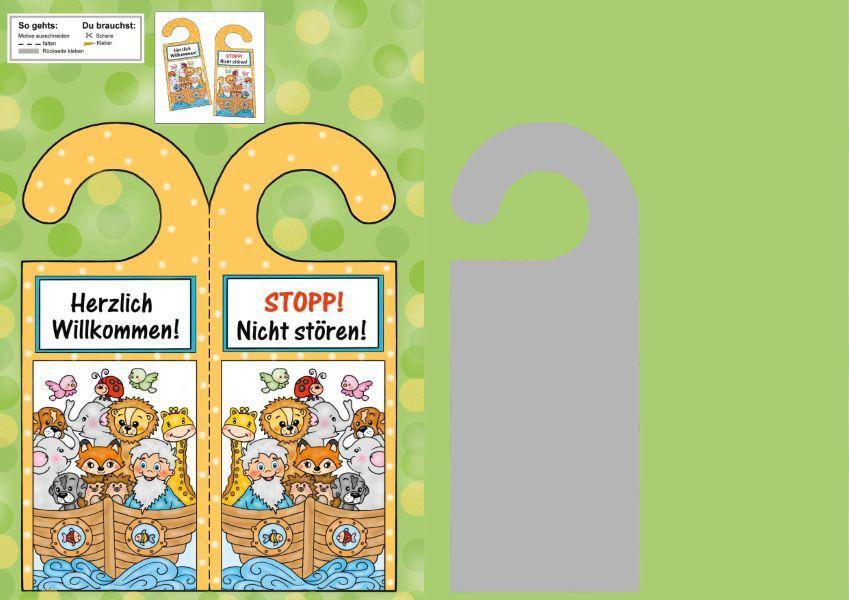 Das Ausschneide-Bastelbuch Arche Noah