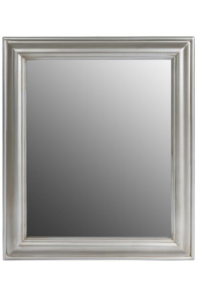 Spiegel ASIL I - silber - 52x62 cm
