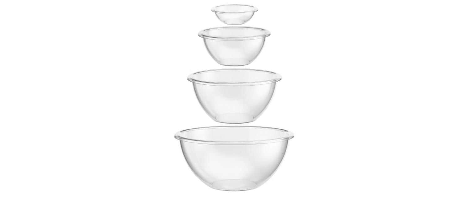 Bodum Salatschüssel »Set Bistro 4-teilig 10 l« aus Kunststoff