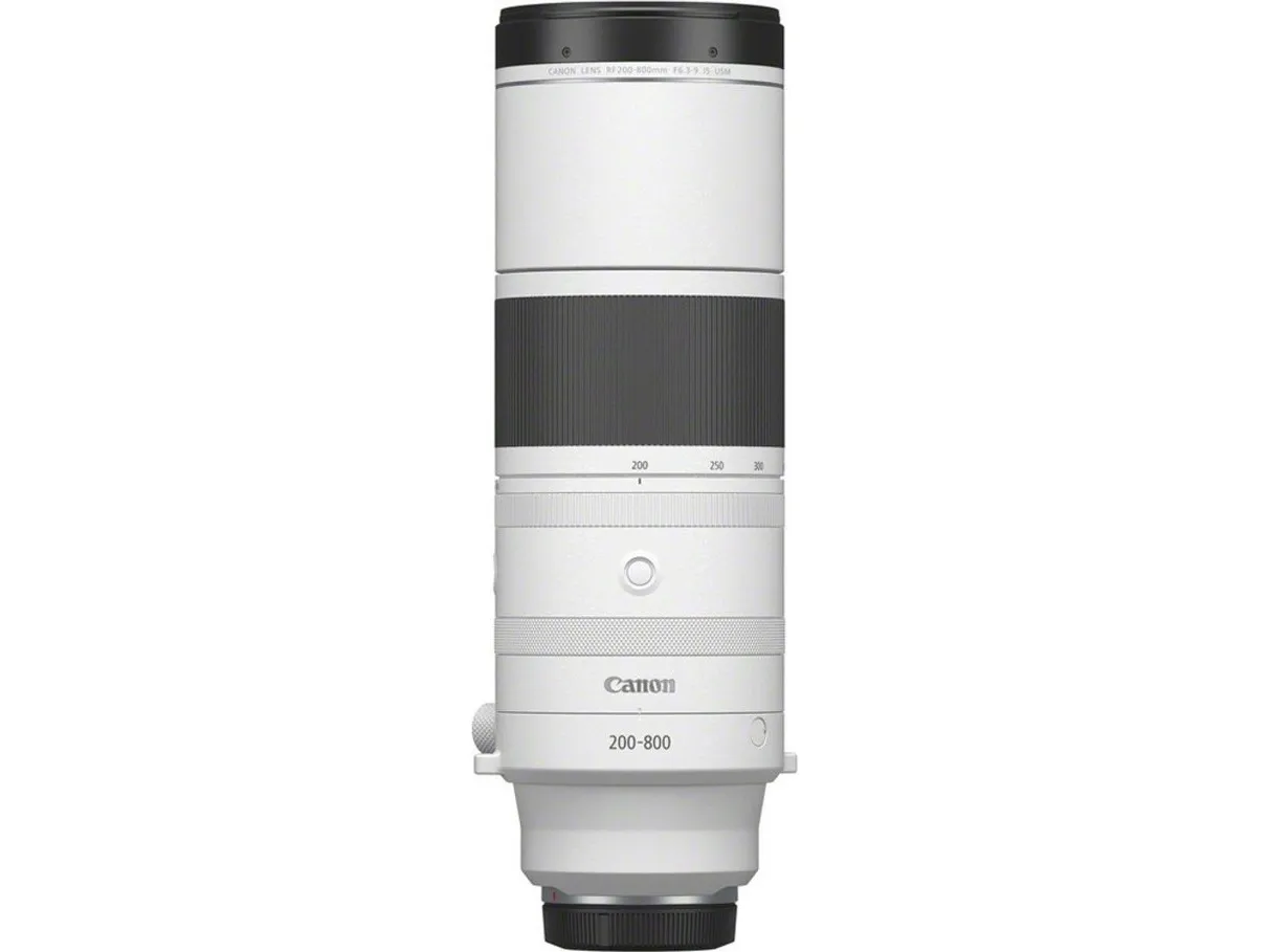 Canon RF 200-800mm F6.3-9 IS USM, Telefoto zoomobjektiv, 17/11, 280 - 1120 mm, Billedstabilisator, Canon RF, Autofokus