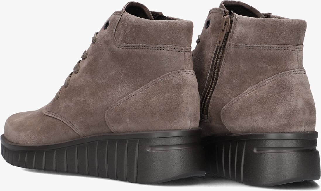 taupe hartjes veterboots sue h veterbooty