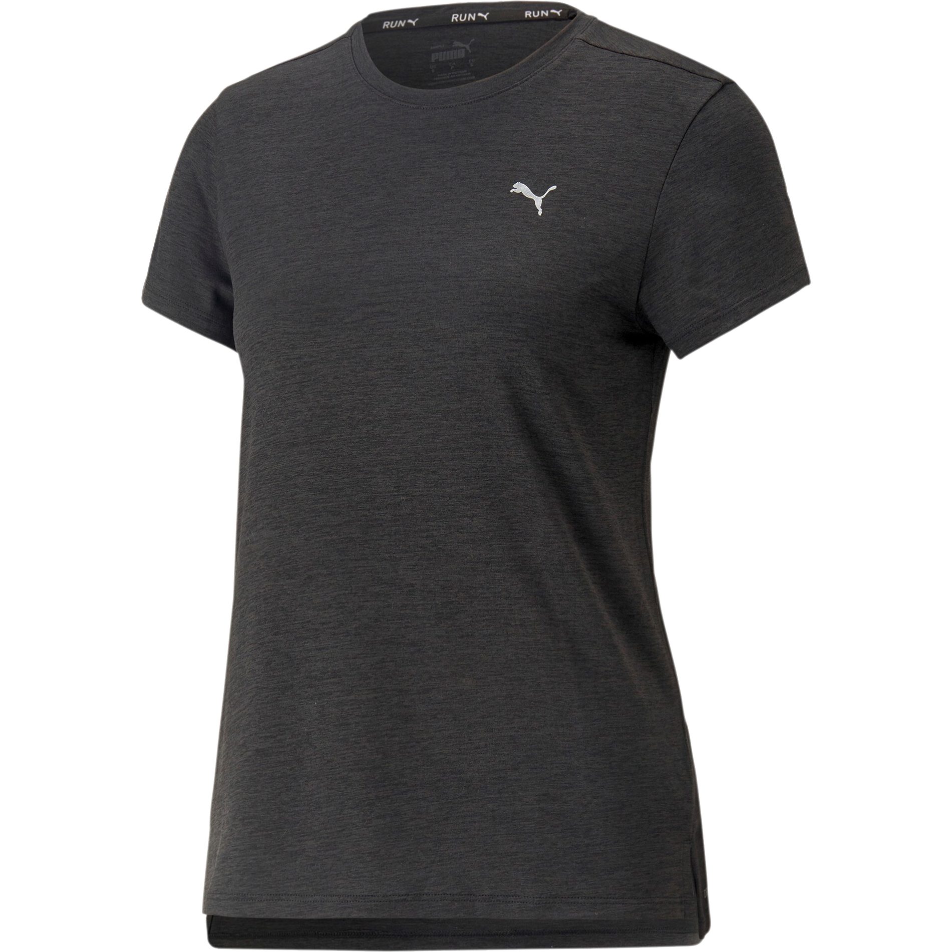 Puma Run Favorite Heather T-Shirt Damen puma black heather