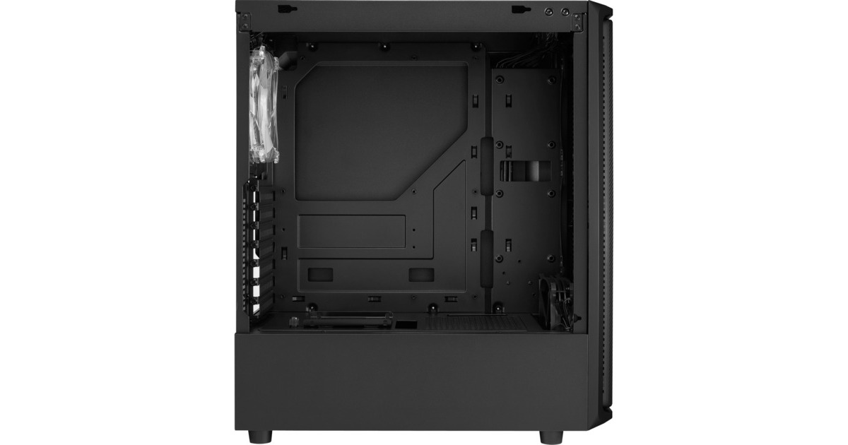 SharkoonSK3 RGB midi tower behuizing  (Zwart | 3x USB-A | RGB | Tempered Glass)