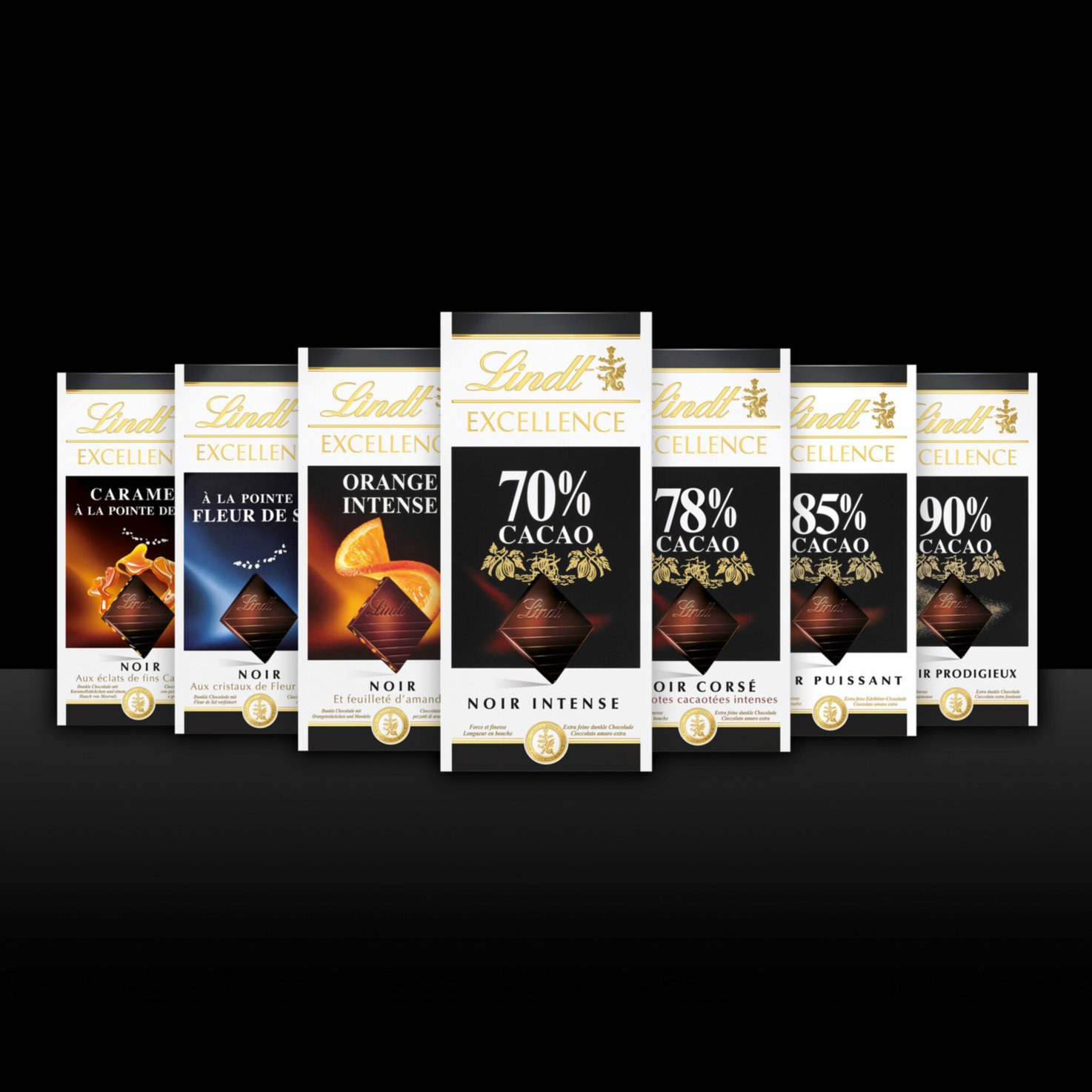 Lindt Excellence Dunkel 85% Cacao Tafelschokolade