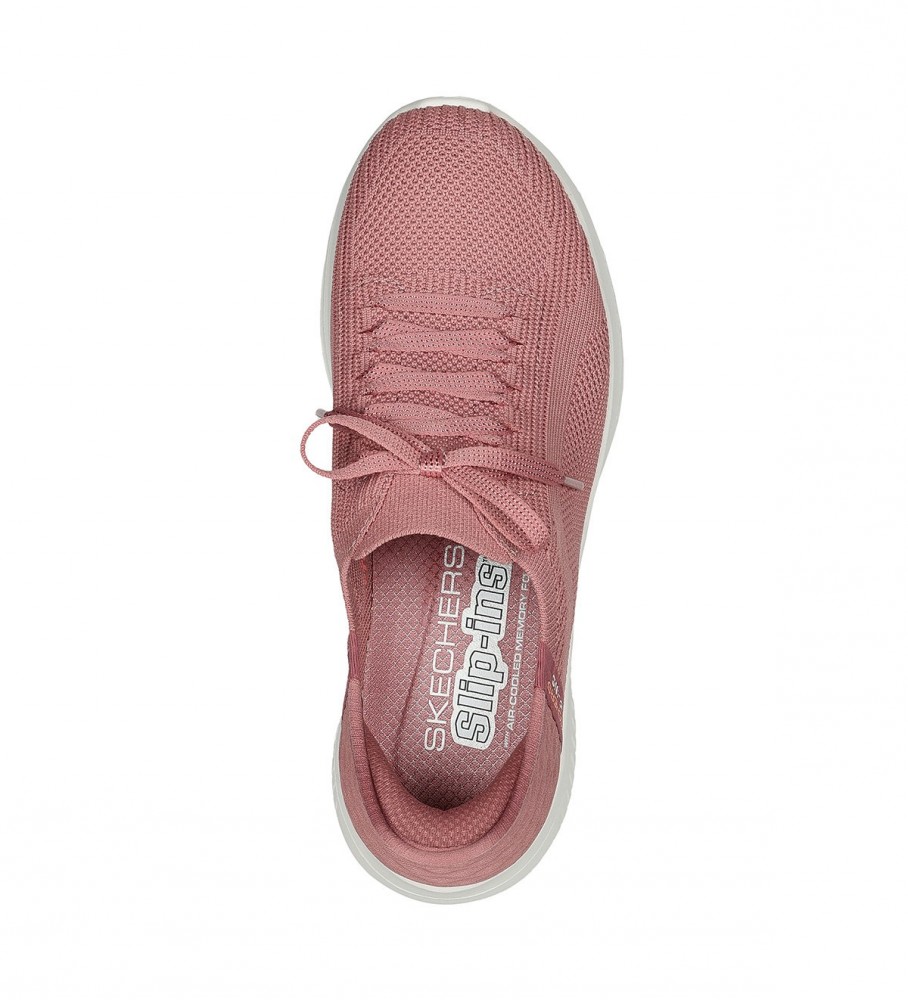 Tênis Skechers Tonal Stretch Knit com Cadarço Fixo Lilás