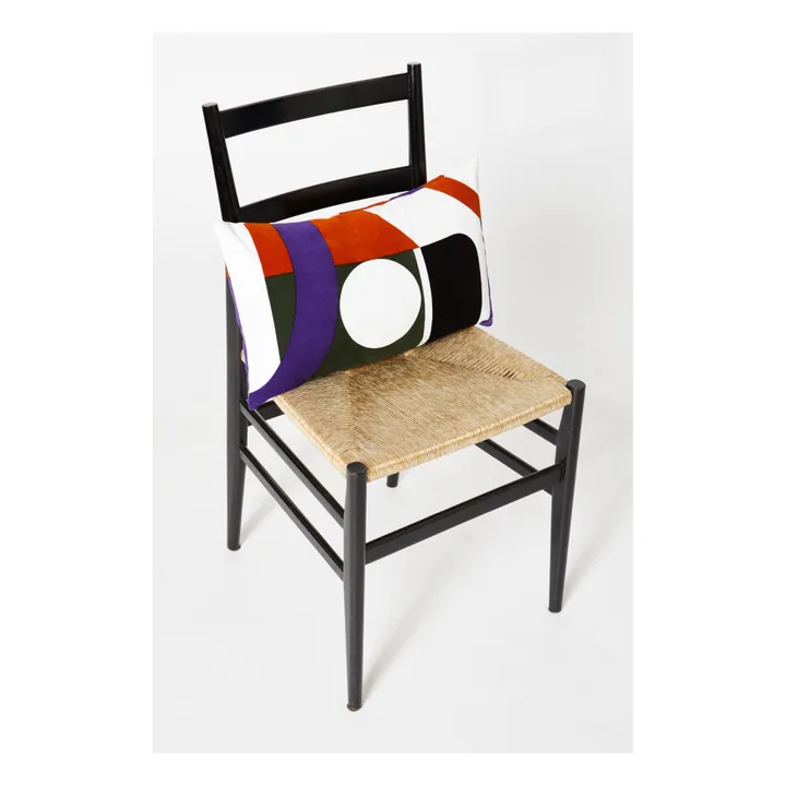 Mapoésie Coussin Vision en coton | Violet