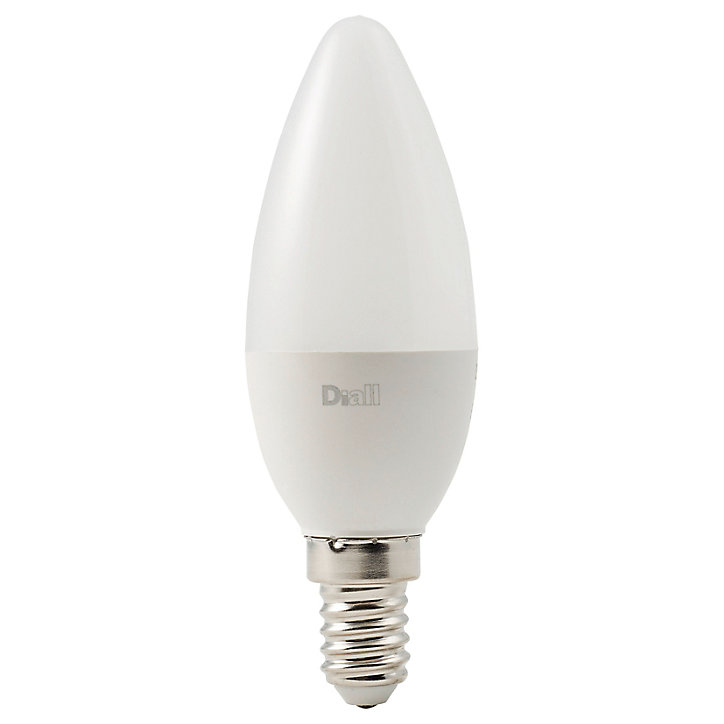 Ampoule LED flamme E14 250lm 2.2W = 25W Ø3.5cm Diall blanc chaud