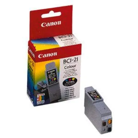 Canon Inkjetpatrone BCI-21C, Inhalt 3x 5ml, 100 Seiten, cyan, magenta, gelb