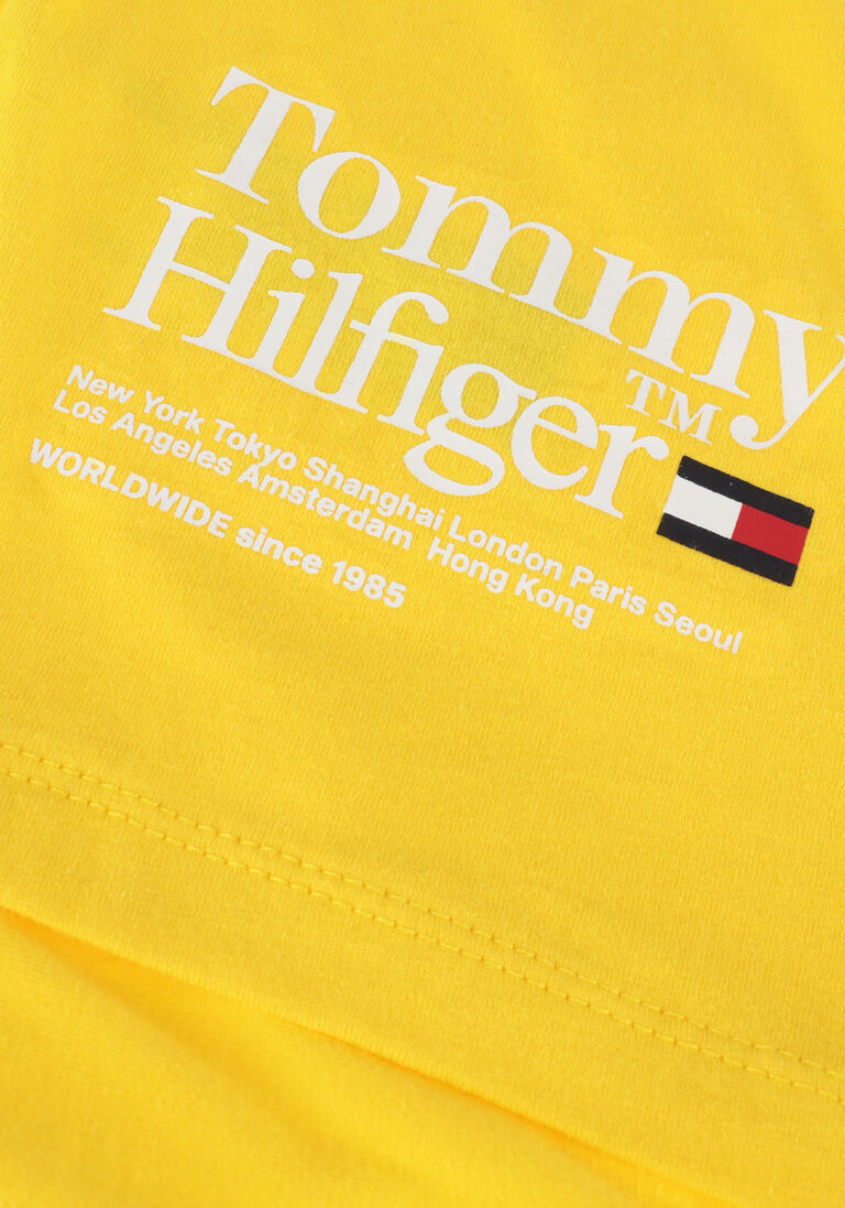 TOMMY HILFIGER oker tommy hilfiger t-shirt timeless tommy tee s/s