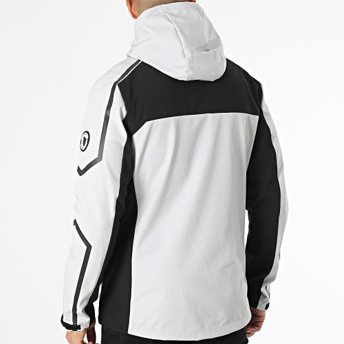Veste Zippée Capuche Alpine Gris