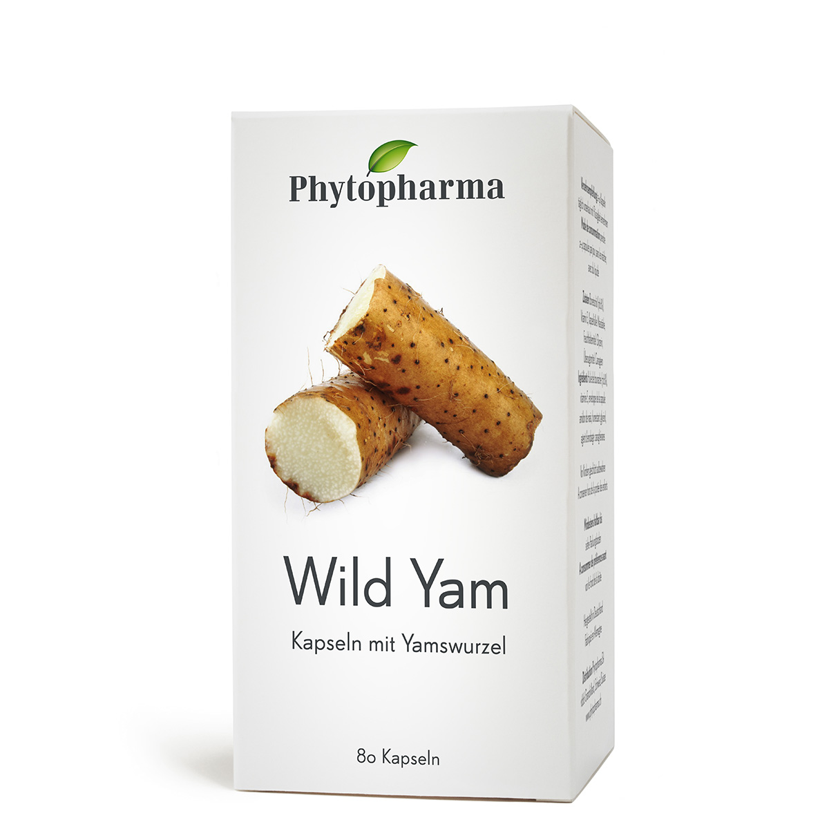 PHYTOPHARMA Wild Yam 400 mg<br>80 Stück, Kapsel