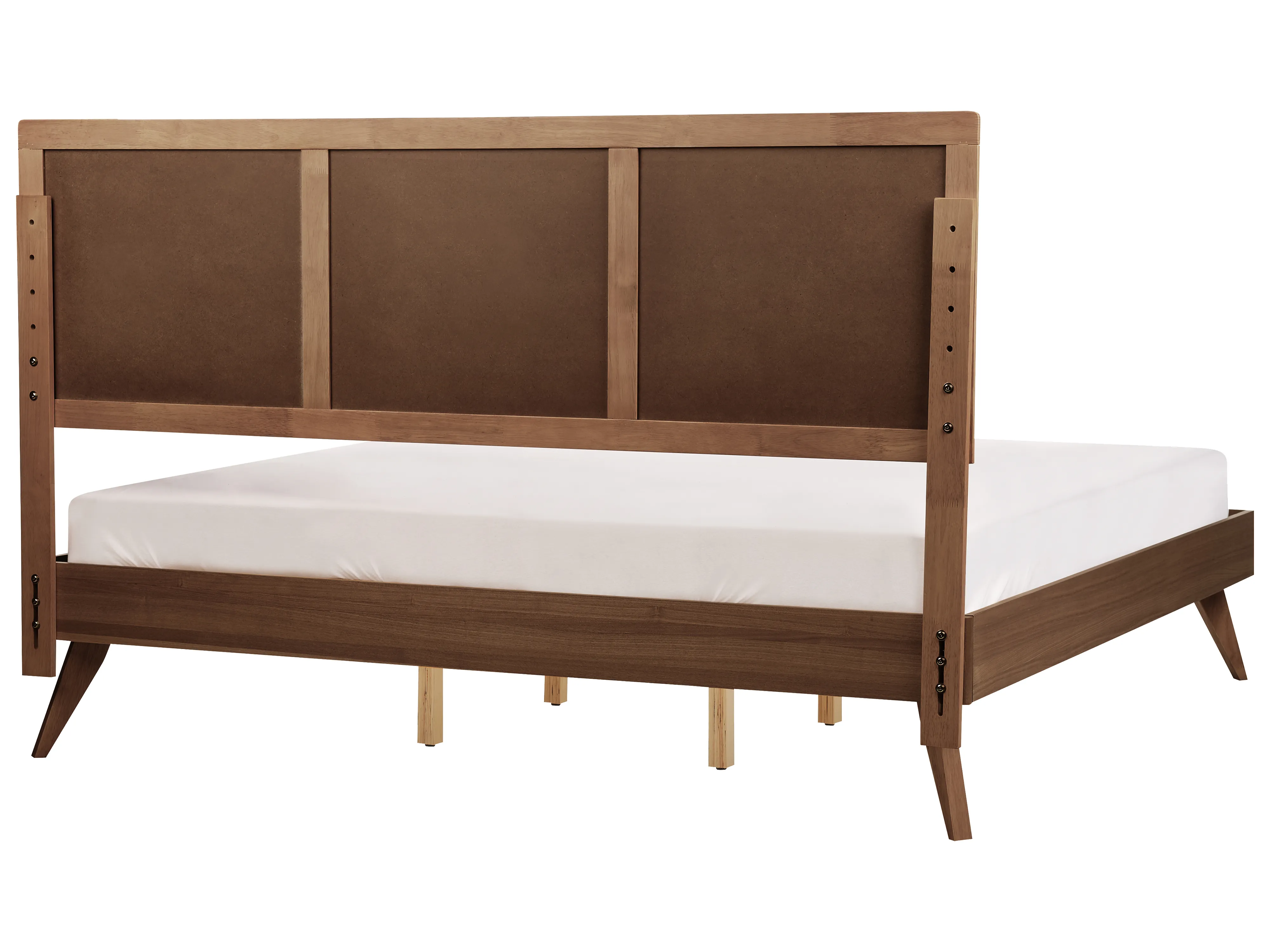 Bed ISTRES 180 x 200 cm Donker essenhout