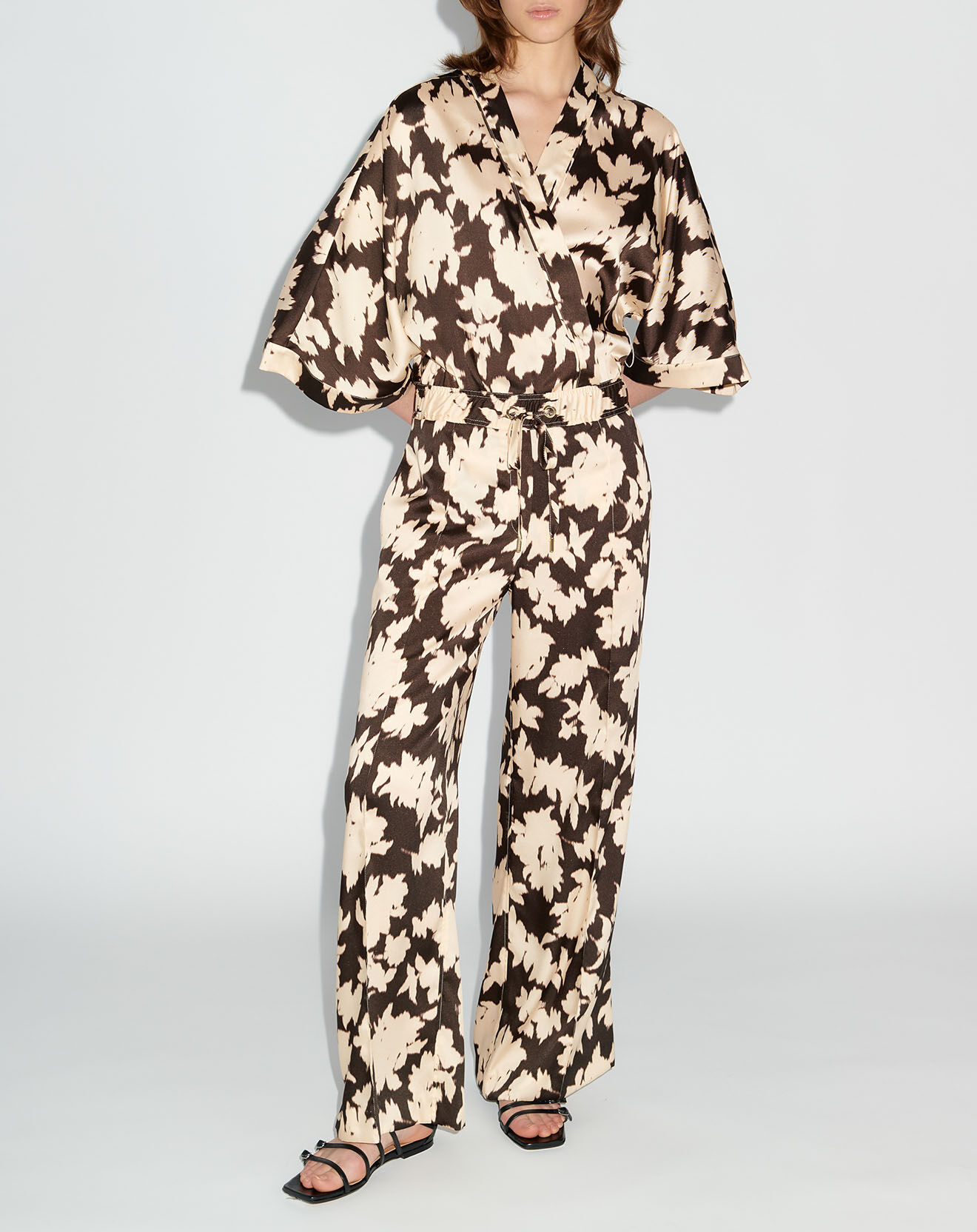 Zapa Pantalon Perline chocolat