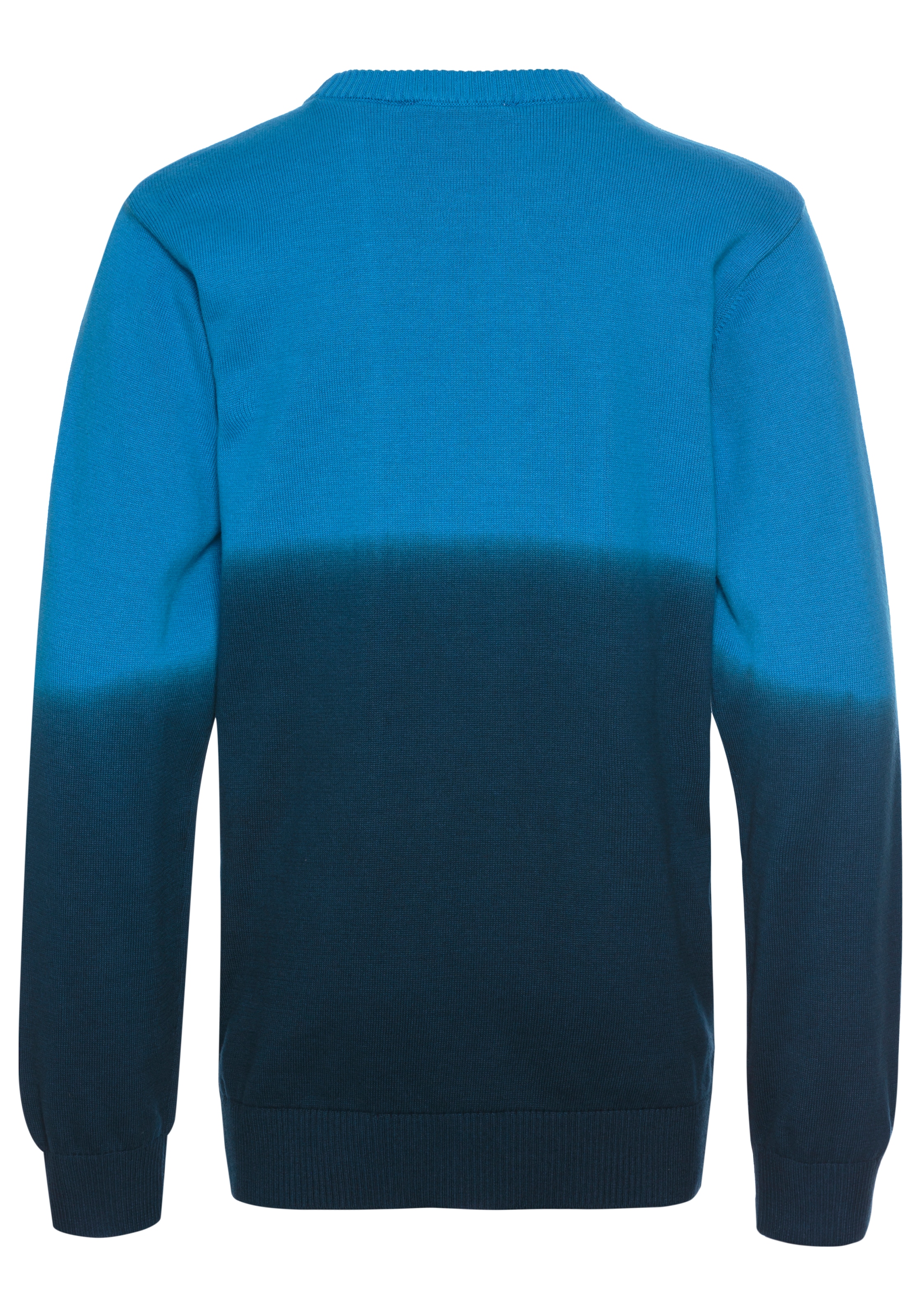DELMAO Strickpullover »Modische Feinstrickpullover für Jungen«, , in tollem Farbverlauf