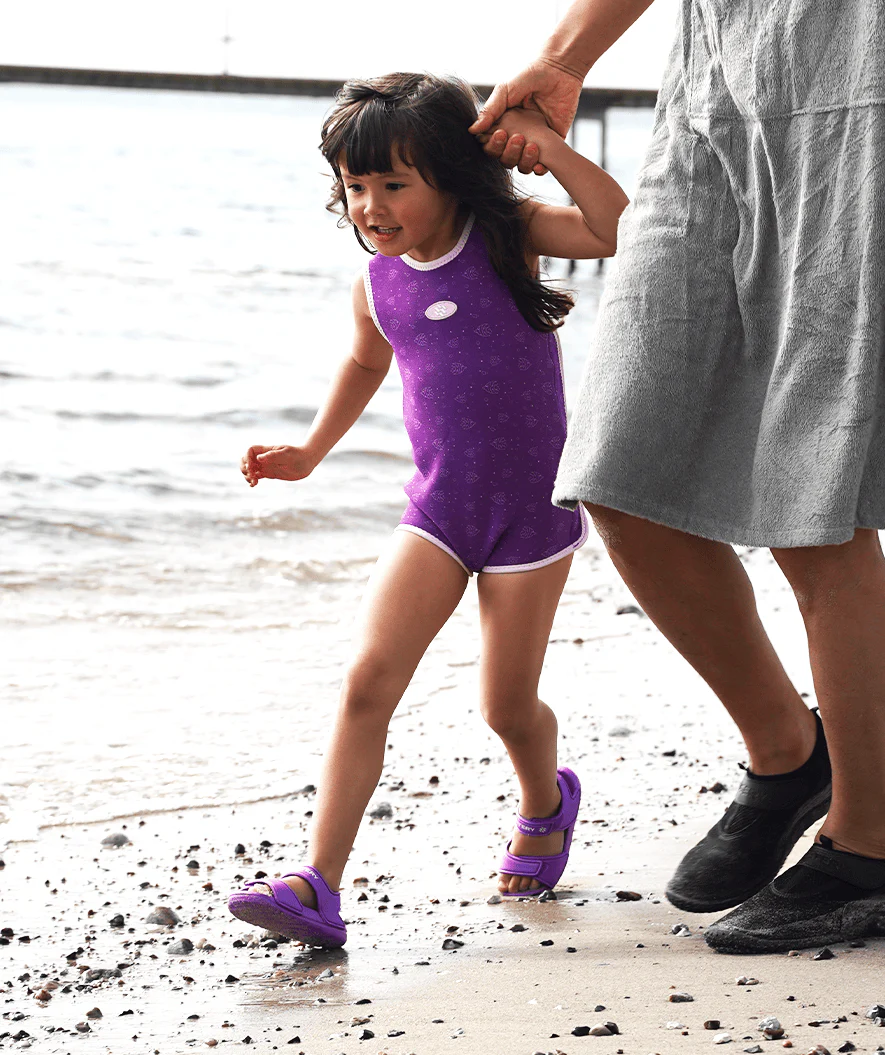 Watery badesandaler til børn - Moana - Mørkeblå
