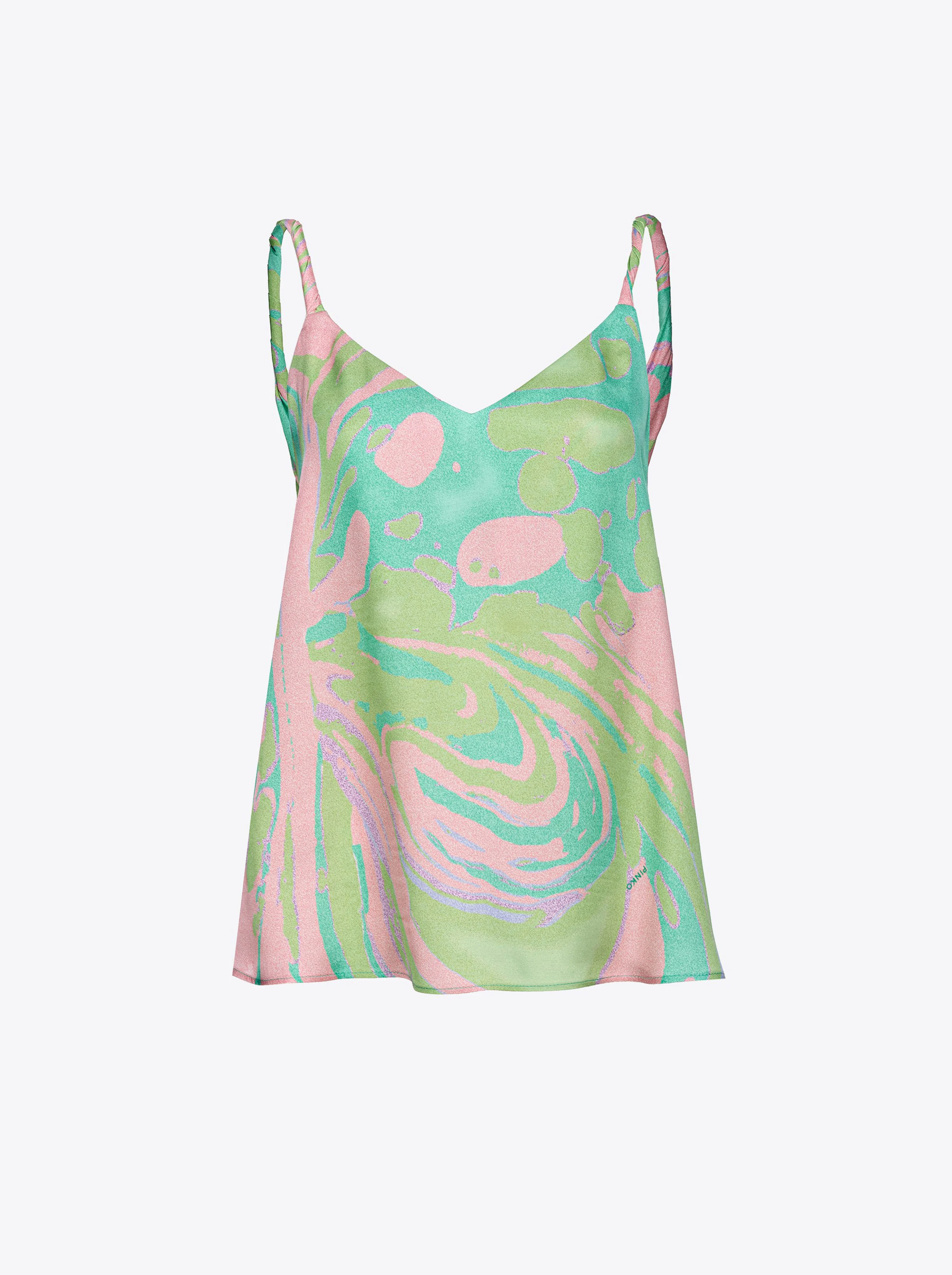 Débardeur à imprimé splash | Multicolore