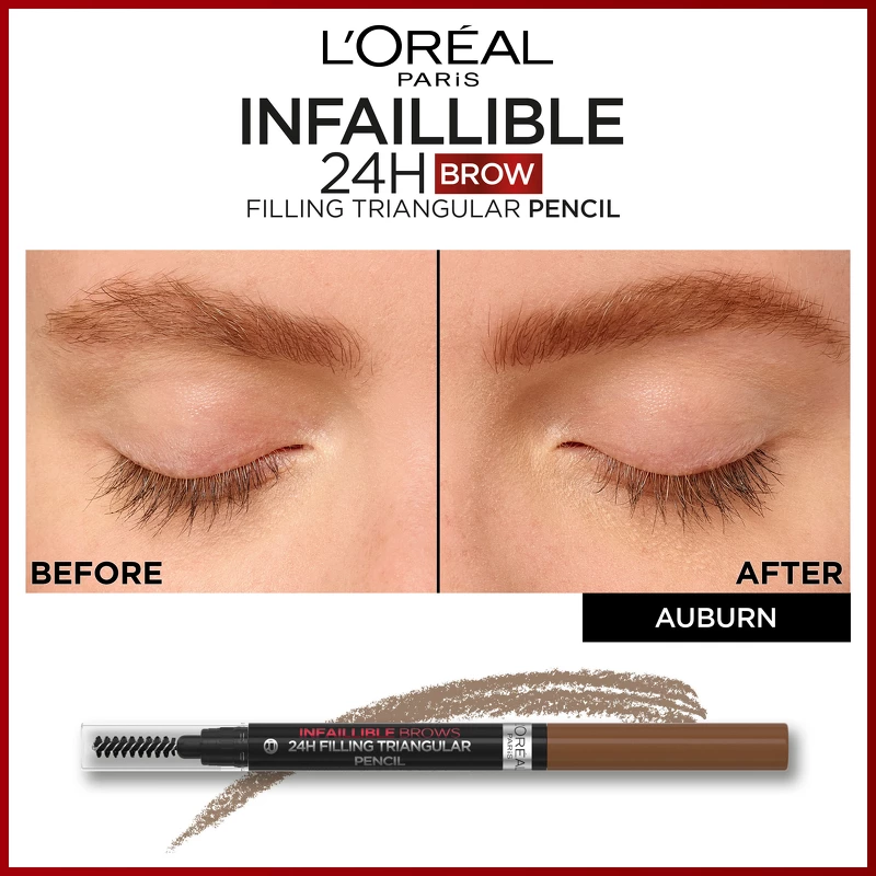 L'Oréal Paris Infaillible Brows 24H Filling Triangular Pencil 1 ml - 5.23 Auburn
