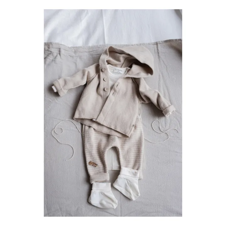 1+ in the family Veste Capuche Matière Recyclée Herve | Beige