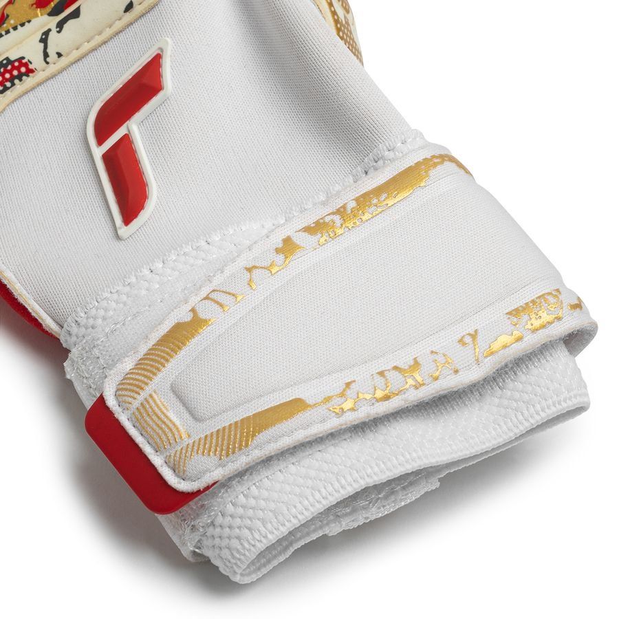 Reusch Gants de Gardien Attrakt Gold X GluePrint - Blanc/Doré/Rouge
