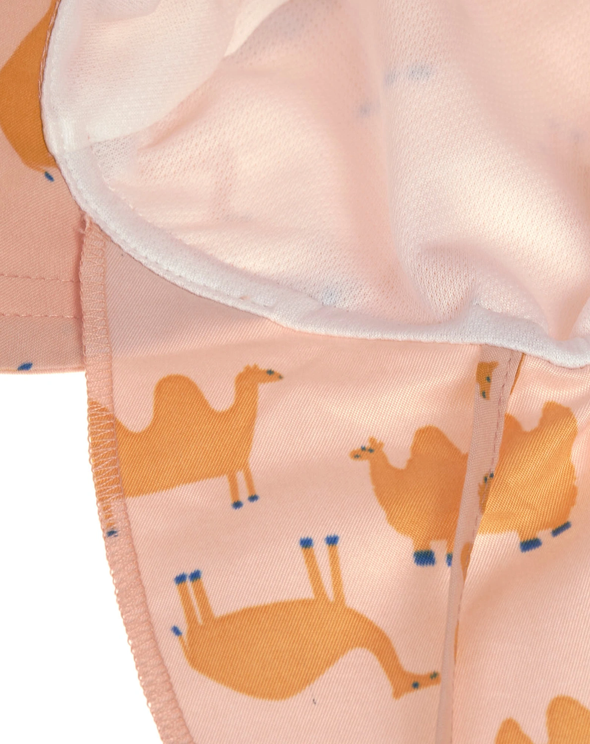 Schirmmütze CAMELS mit Nackenschutz in pink
