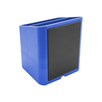 Exacompta Pen Cube Iderama - Pot à crayons magnétique - bleu