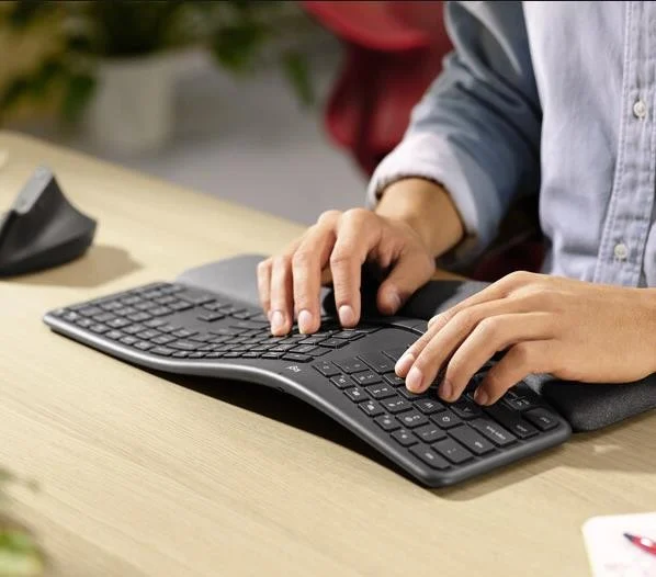 Logitech - ERGO K860 Graphite NORDIC