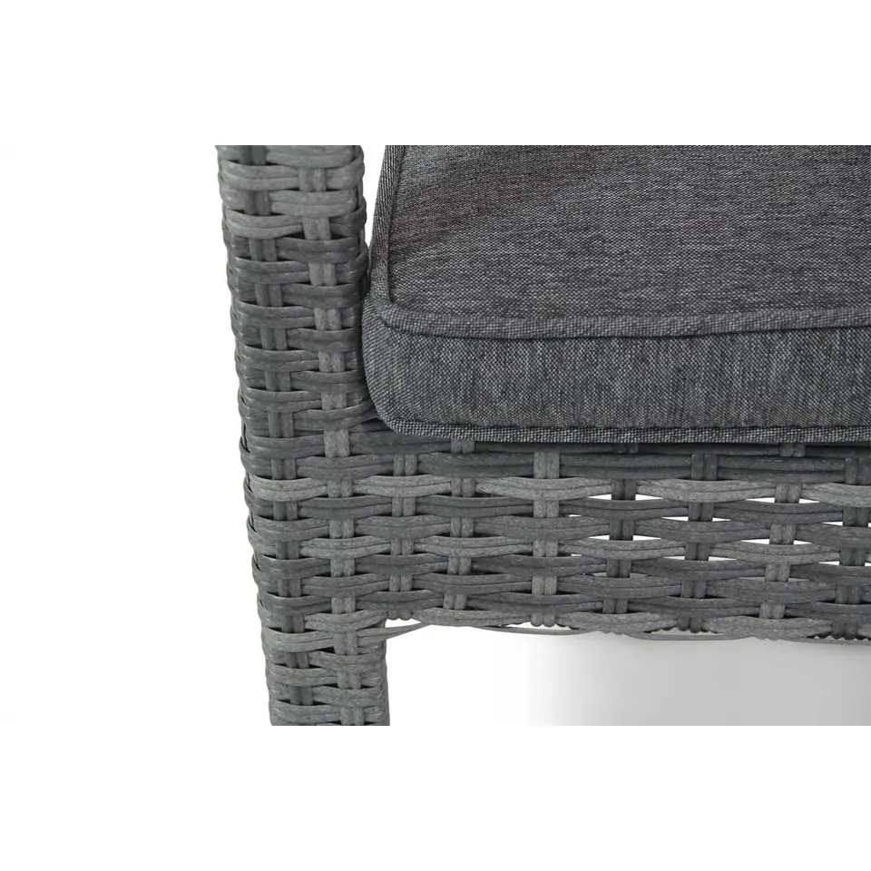 Tuinstoel Wicker Grijs-antraciet Domani Furniture Albergo