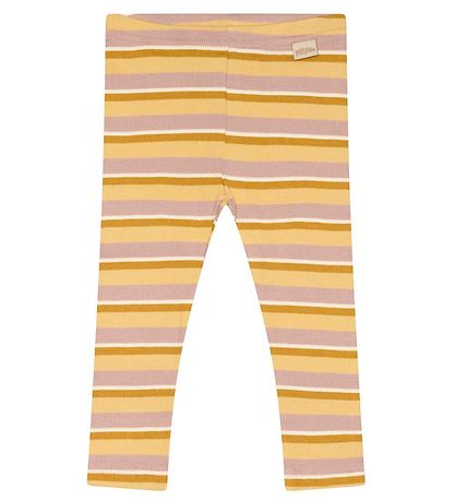 Petit Piao Leggings - Modal - Adobe Rose/Yellow Corn/Mustard Gol